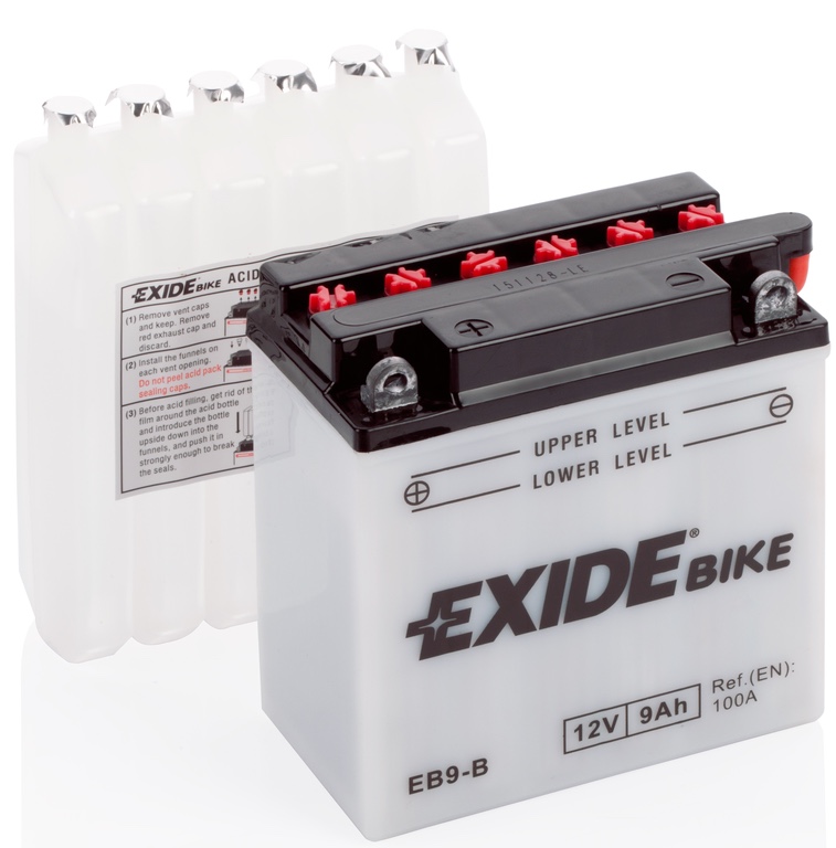 Аккумулятор Exide EB9-B 12 V 9 AH 100 A ETN 1 B0, Exide